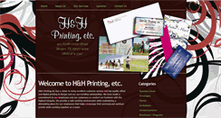 Desktop Screenshot of hhprintingetc.com